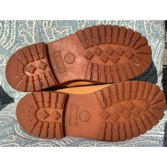 Timberland Classic 6" Waterproof wheat Boots YOUTH UNISEX sz 5.5 - Picture 8 of 11